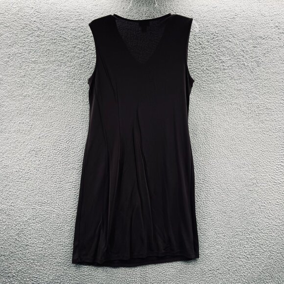 Ann Taylor Loft Womens Tank Dress Extra Large Brown Beaded Pullover Sleeveless‎ - Picture 2 of 8